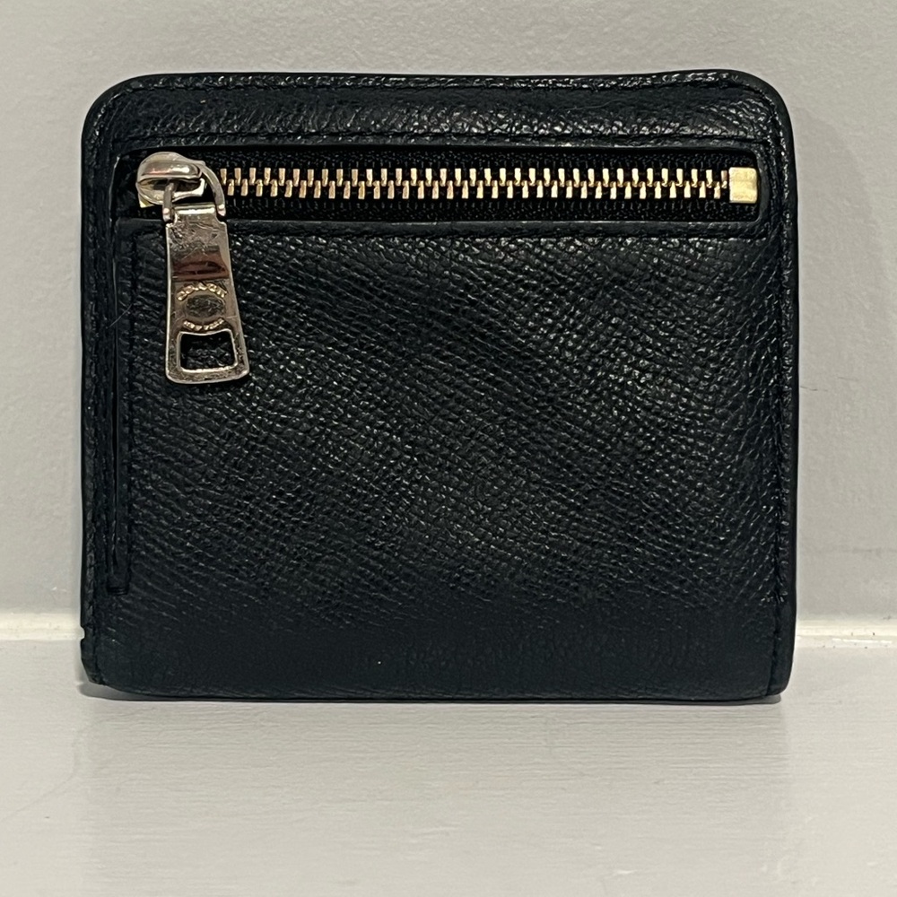 Coach Crossgrain Leather Billfold Wallet – Black - Picture 2 of 12